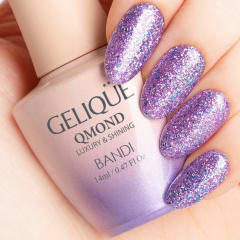 ESMALTE GELIQUE GEL COLOR COAT SPARKLING PURPLE