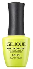 ESMALTE GELIQUE GEL COLOR COAT NEON YELLOW