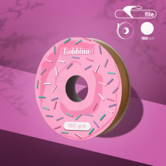 Lima Staleks Bobbinail repuesto adhesivo 180 grit bco