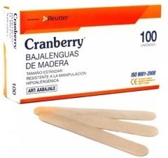 Bajalengua de Madera