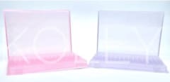 Caja porta fresas rosa