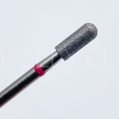 Cilindro Punta Redonda Roja 0.31