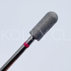 Cilindro Punta Redonda Roja 0.50