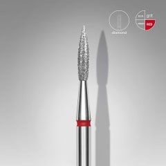 Fresa Flame .23 Staleks Pro – Roja 23/8