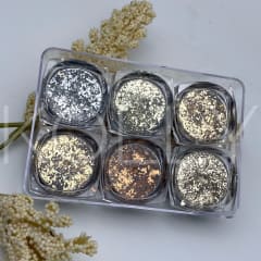 Decoración Flakes Gold