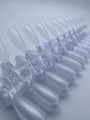 Uñetas transparente para nail art