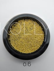 Decoración Caviar Dorado 0.6