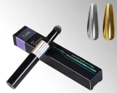 Decoración efecto espejo lápiz plateado