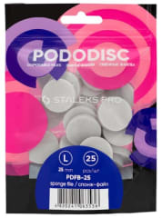 Pads Sponge Para Pododisc Staleks Pro “L” (25U)