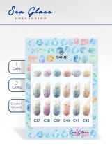 Colección Gel Color Sea Glass C37 - C42