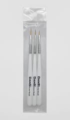 Set de pinceles liner x3