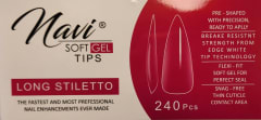 Tips Soft Gel Navi Long Stiletto