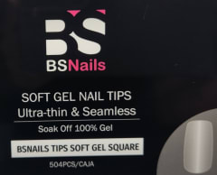 Tips Soft Gel BS Nail Square