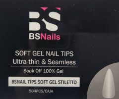 Tips Soft Gel BS Nail Stiletto