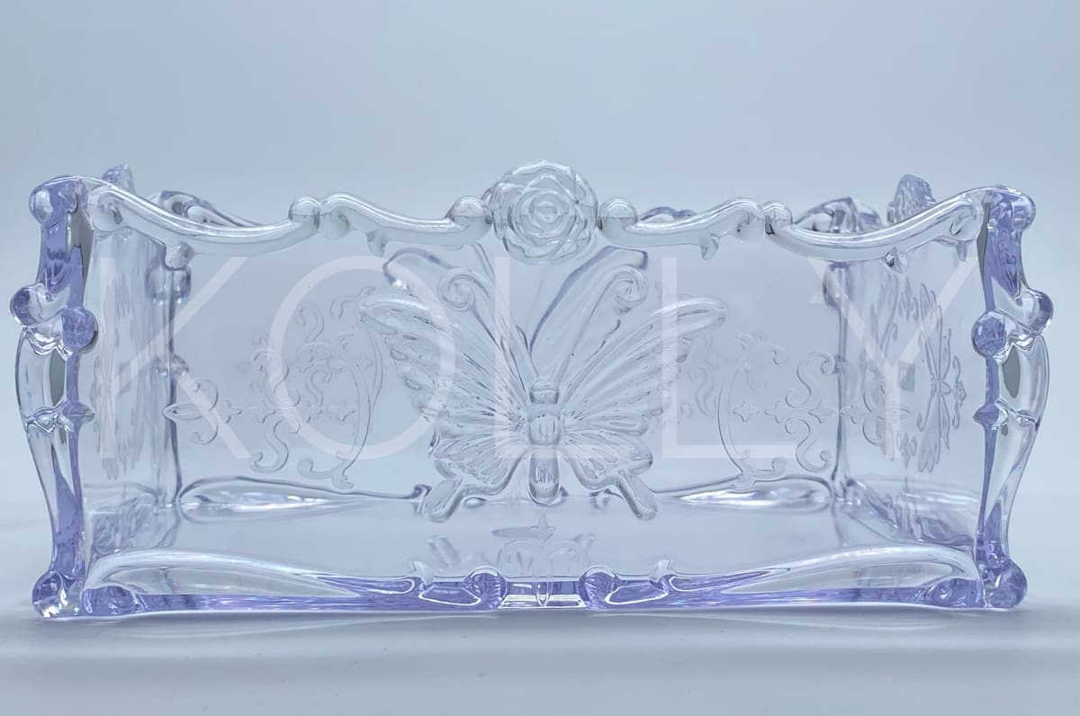 Caja Mariposa Rectangular Acrílico organizadora 0