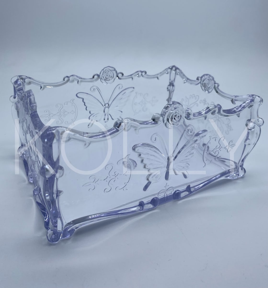 Caja Mariposa Rectangular Acrílico organizadora2