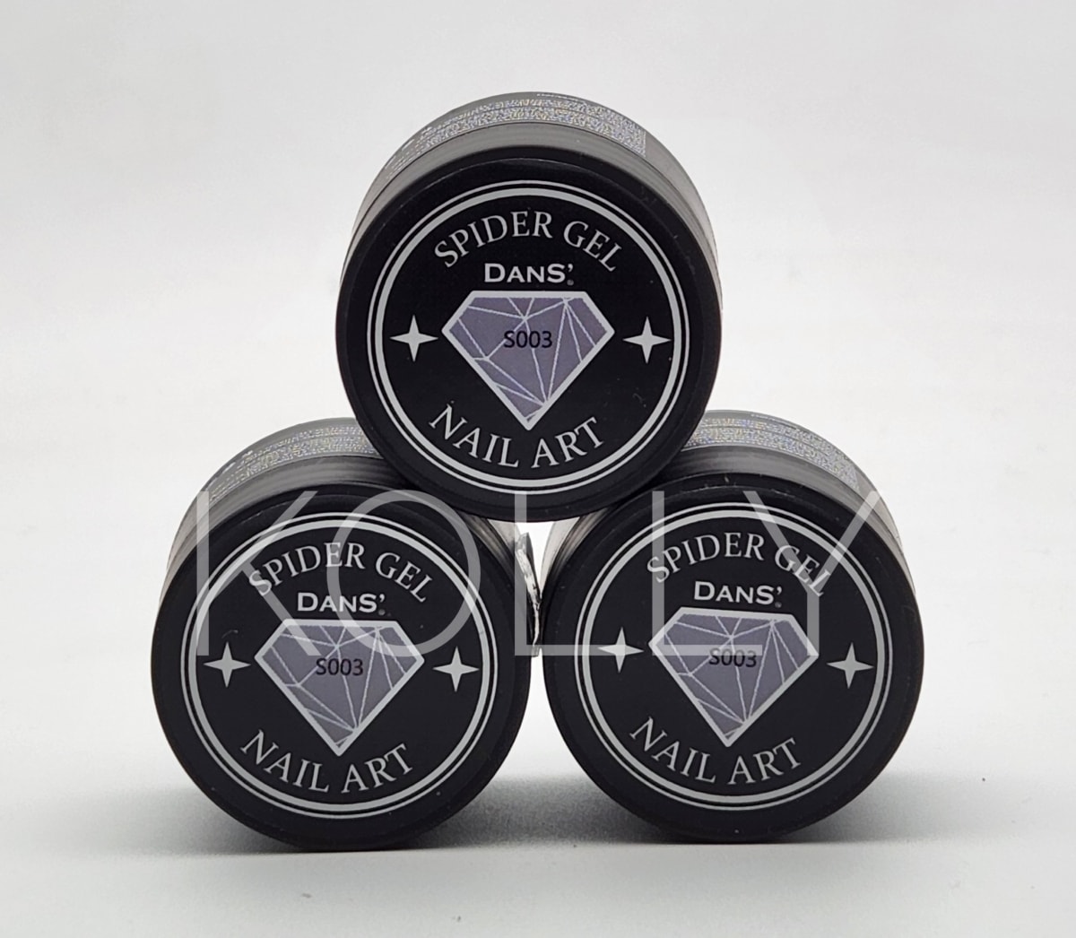 Spider Gel Dans' Plateado 0