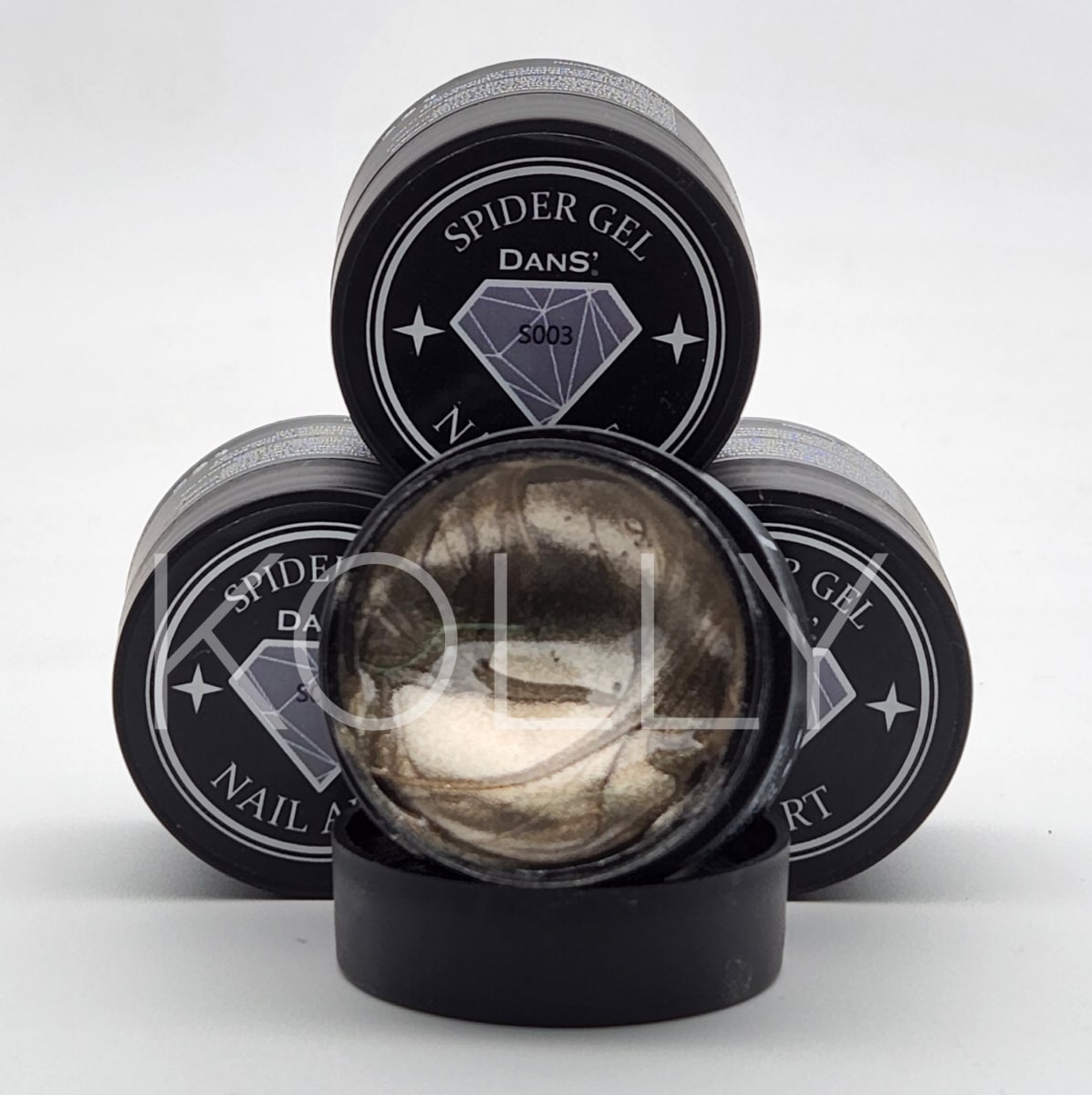 Spider Gel Dans' Plateado2