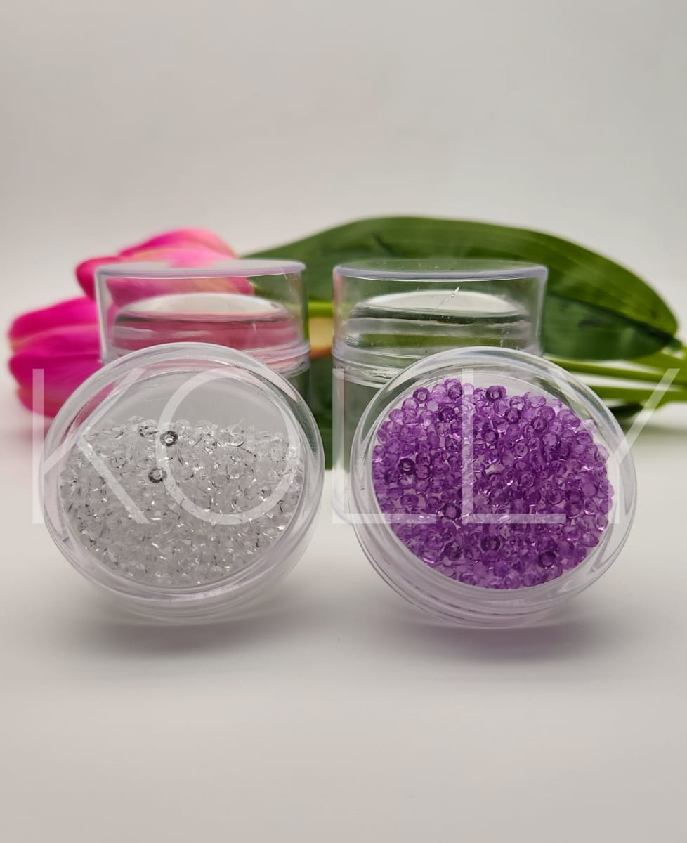 Timbre Estampador Doble Lila2