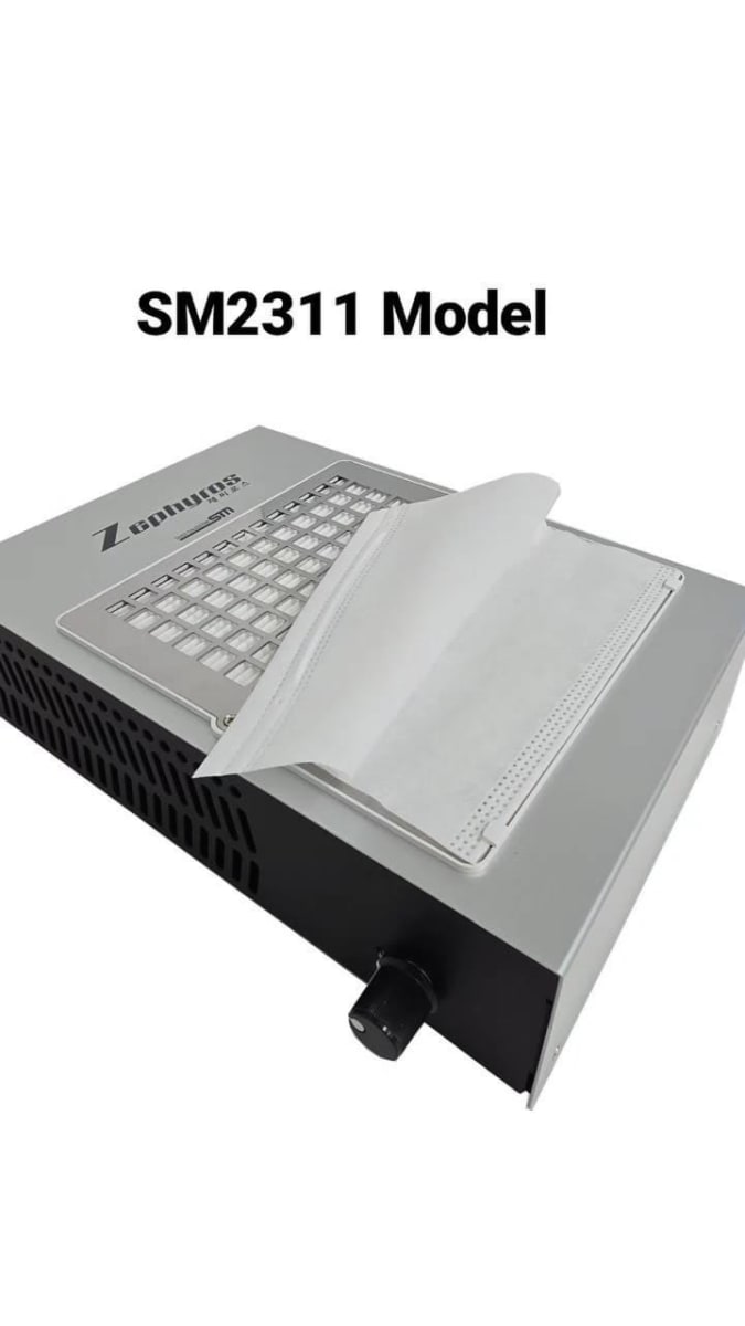 Colector de polvo Zephyros SM2311 plano2