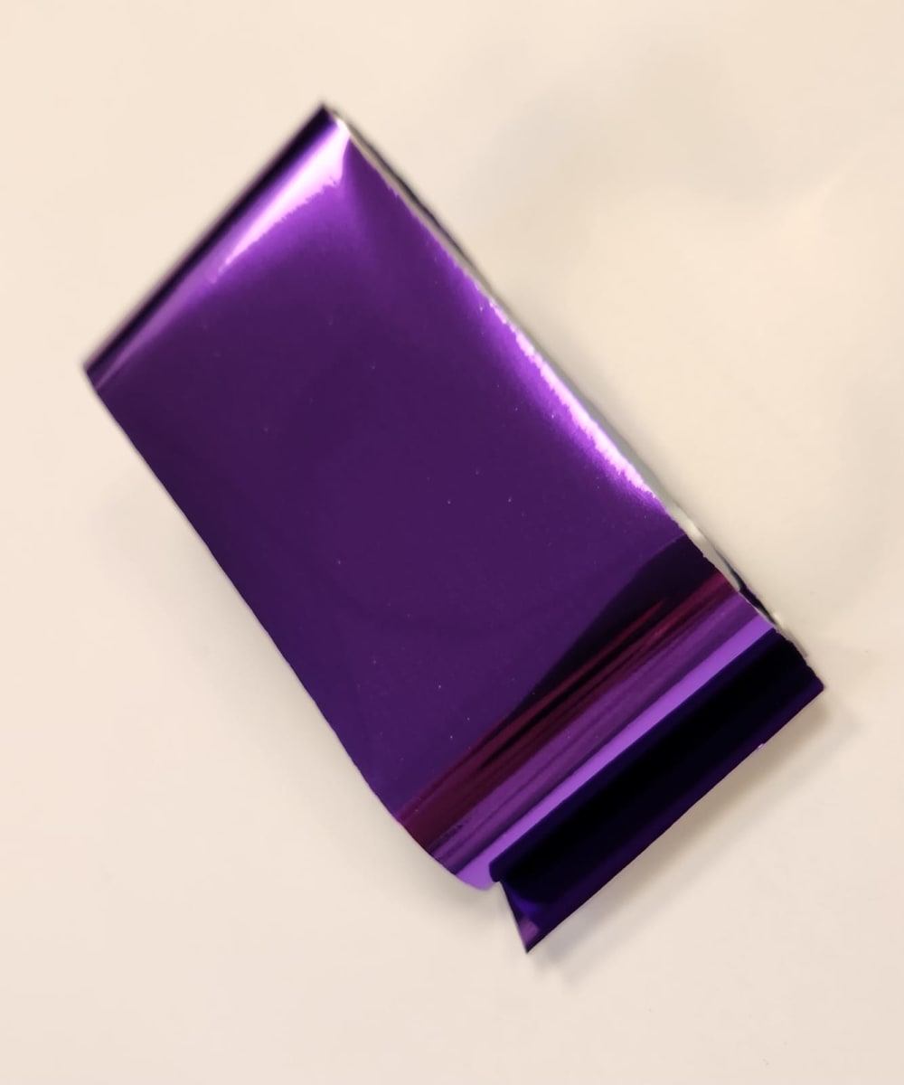 Papel Foil 1mt morado2