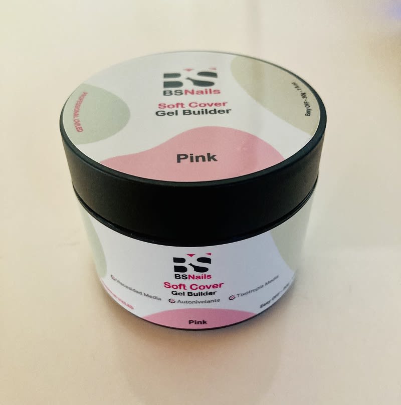 Gel Builder Soft Cover BS Nails Pink 0