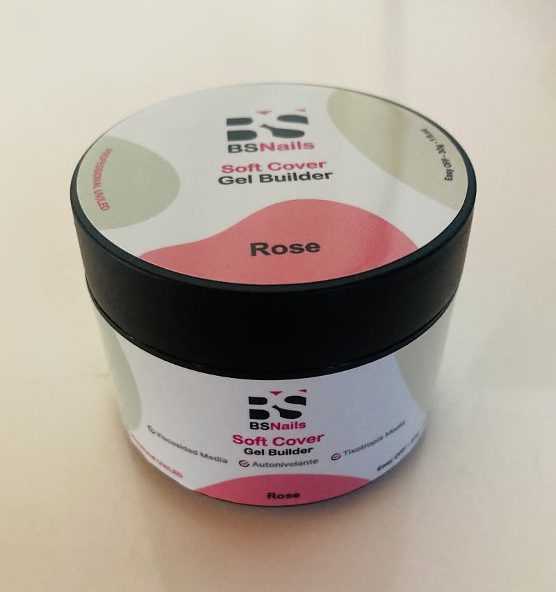 Gel Builder Soft Cover BS Nails Rose 0