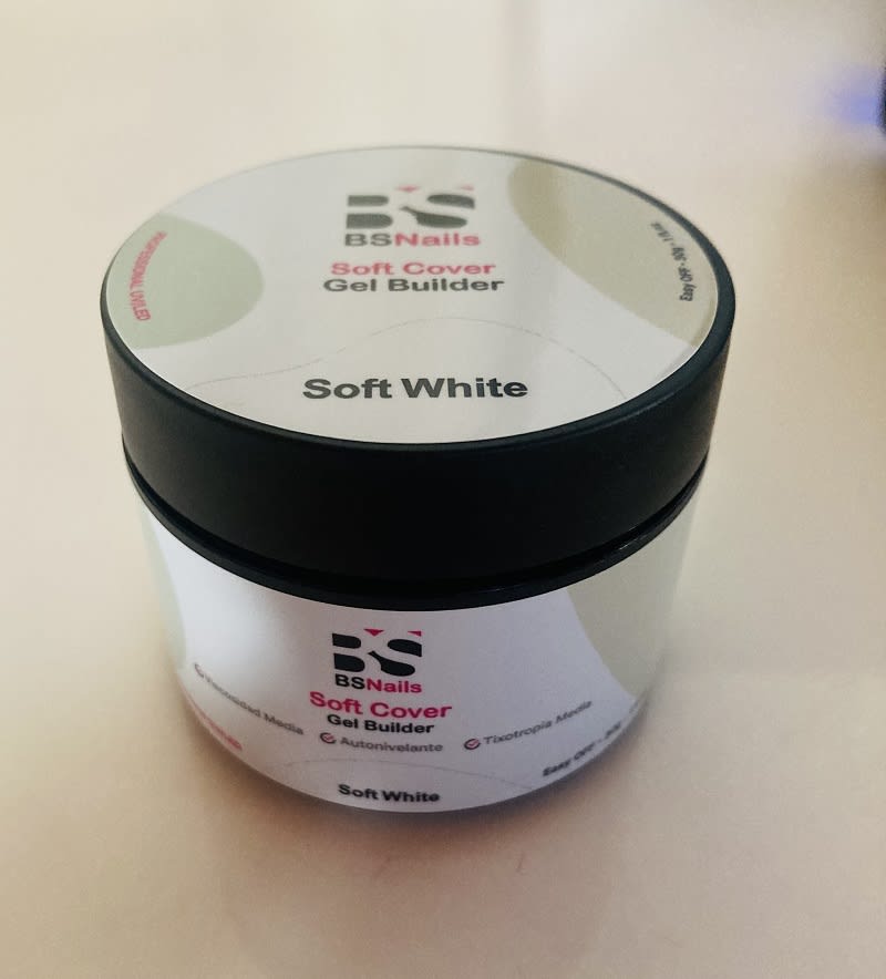 Gel Builder Soft Cover BS Nails Soft White 0