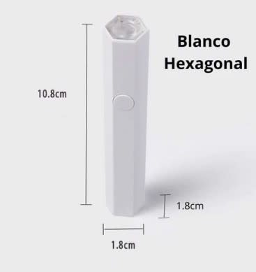 Lámpara UV/Led mini portátil Hexagonal2