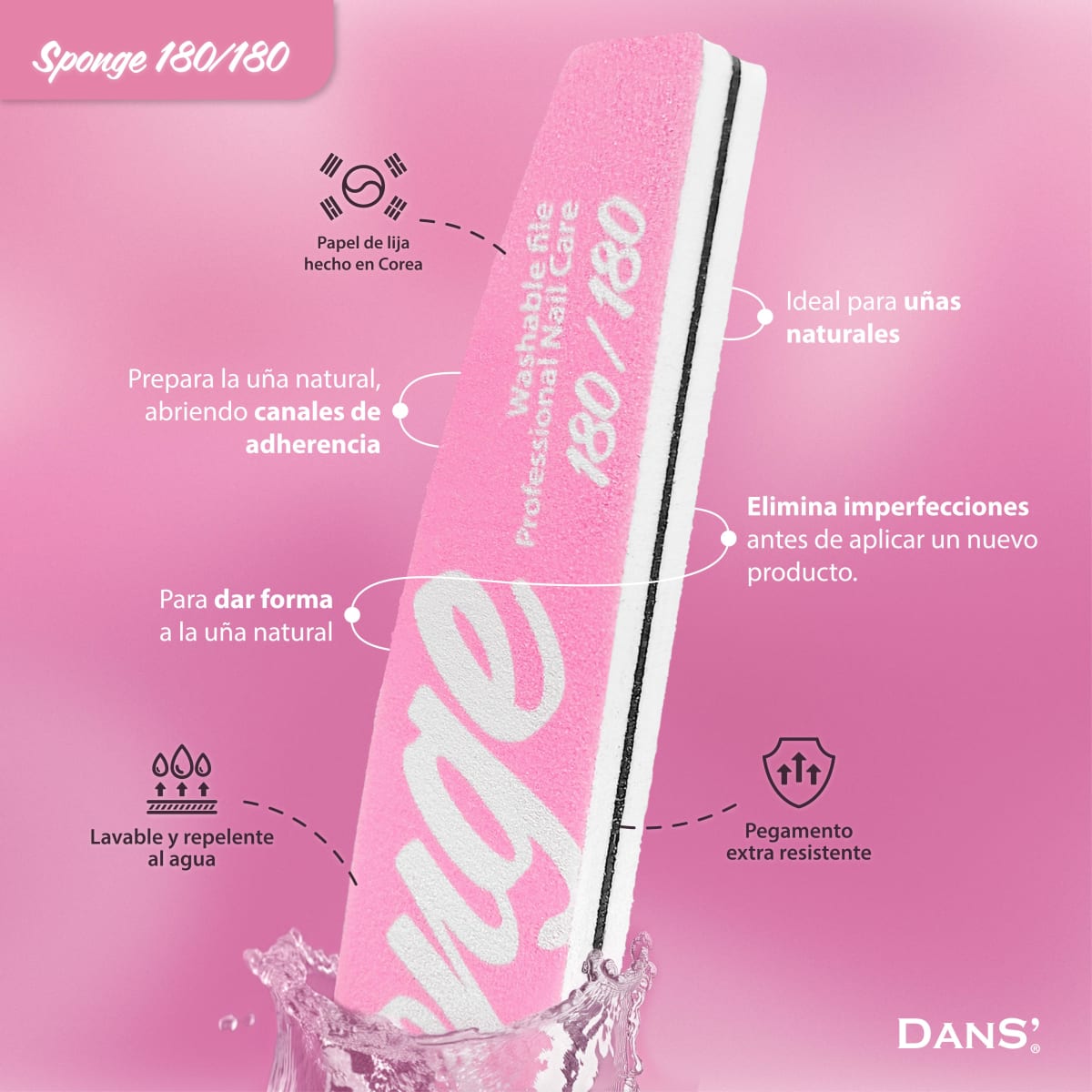 Lima Nails Sponge Impermeable DANS2