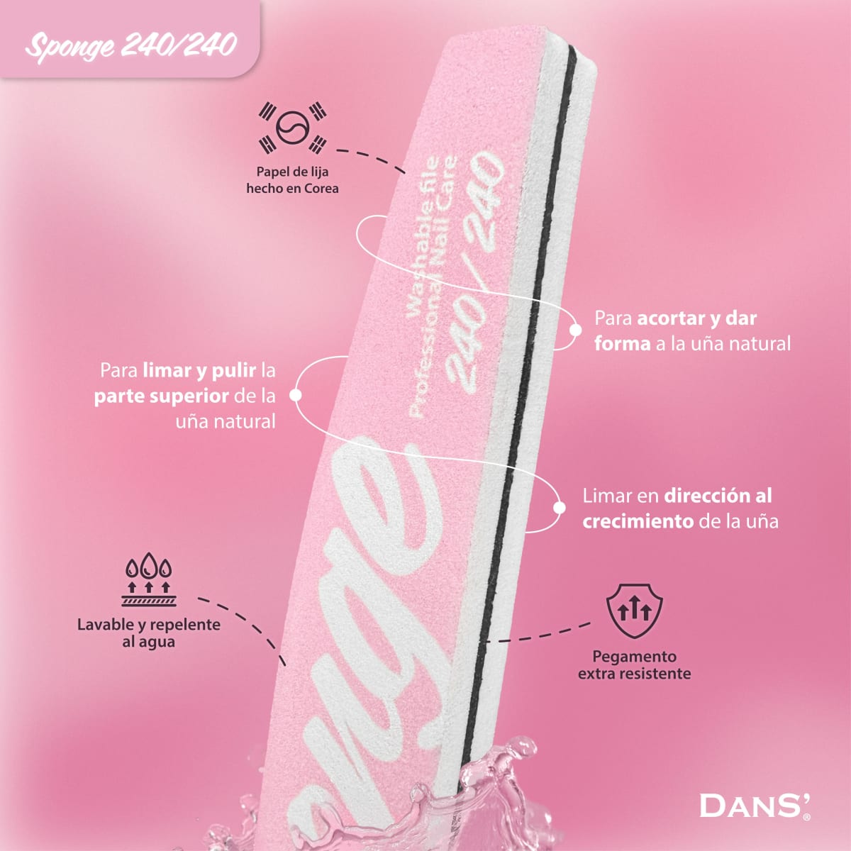 Lima Nails Sponge Impermeable DANS4