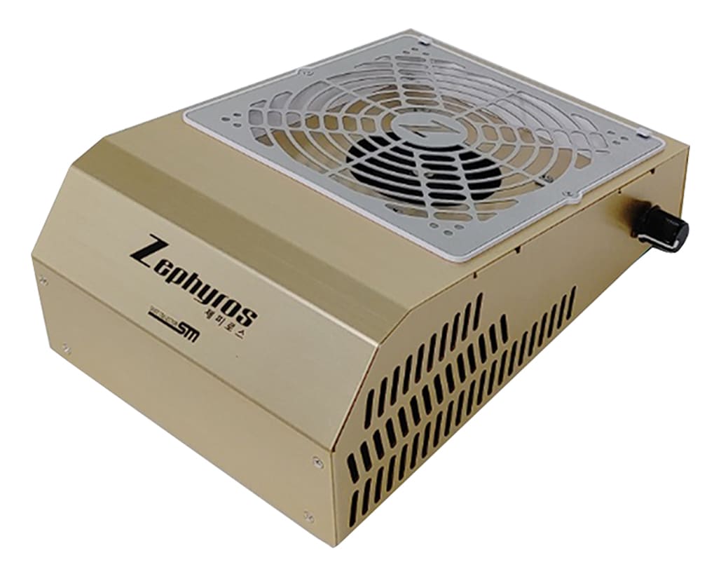 Colector de polvo Zephyros Ergonómico Dorado2