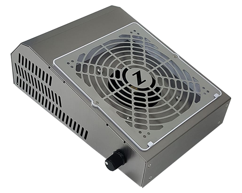 Colector de polvo Zephyros Ergonómico Plata 0