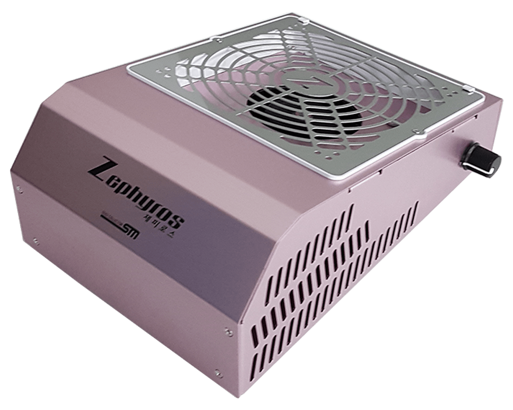 Colector de polvo Zephyros Ergonómico Rosa2