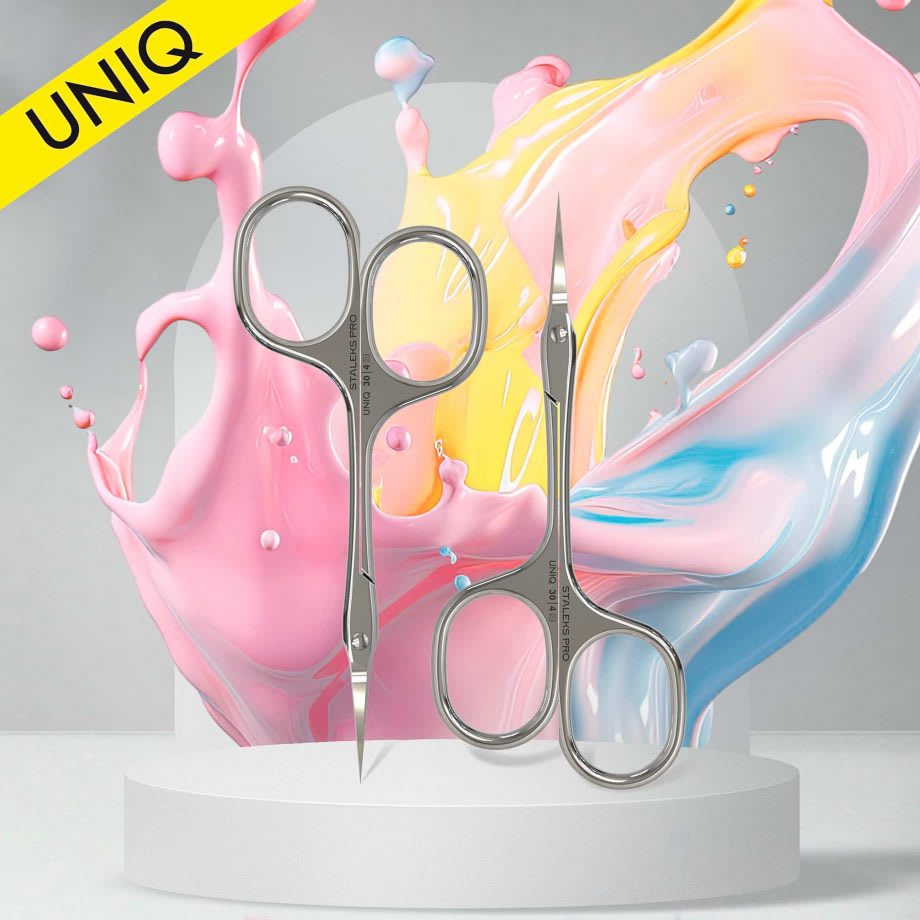 Staleks UNIQ 30/4 “Asymmetric” – Tijera para Cutícula 1