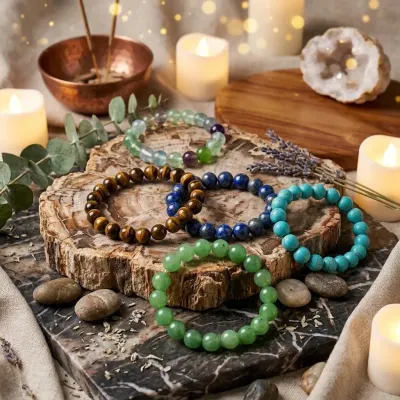PULSERAS DE PIEDRAS