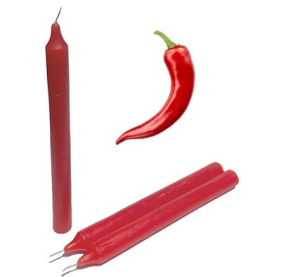3 Velas Esotéricas de Ají