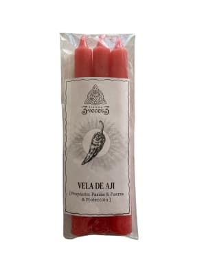 3 Velas Esotéricas Ají