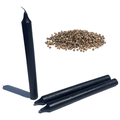 3 Velas Esotericas Pimienta Negra