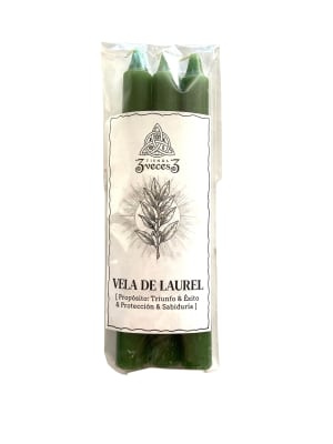 3 Velas Esotericas Laurel