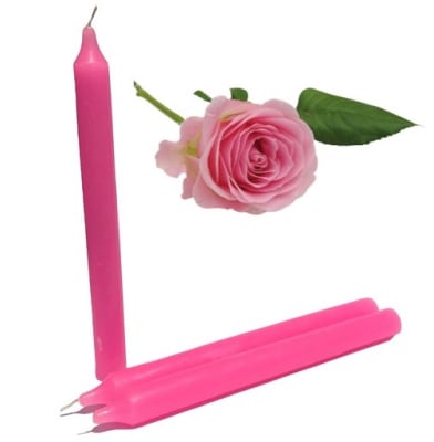 3 Velas Esotericas Rosa