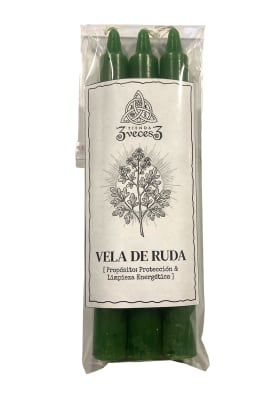 3 Velas Esotericas Ruda