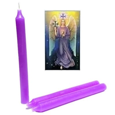 3 Velas Arcángel Zadquiel
