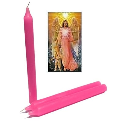 3 Velas Arcángel Chamuel
