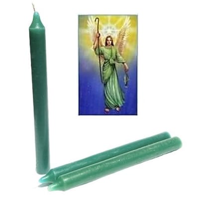 3 Velas Arcángel Rafael