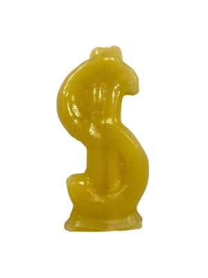 Vela Figura Dinero