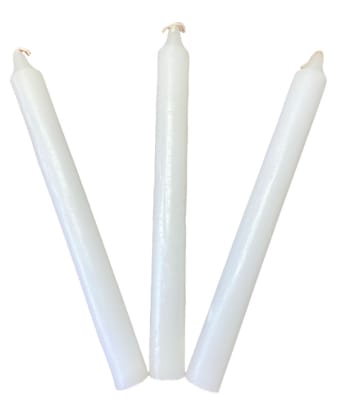 3 Velas Blancas