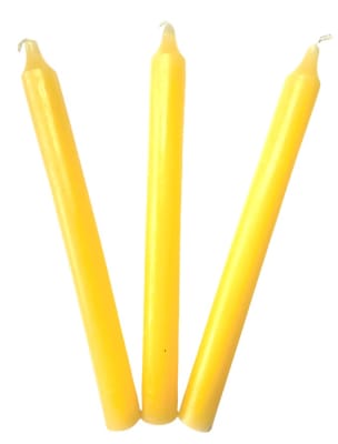 3 Velas Amarillas
