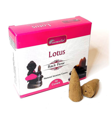 Incienso Back Flow Lotus