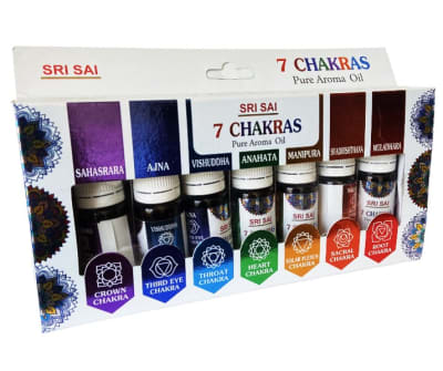 Set de Aceites Aromaterapia 7 Chakras